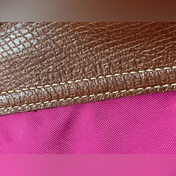 Longchamp Le Pliage M Pink Tote Bag - Picture 5 of 12